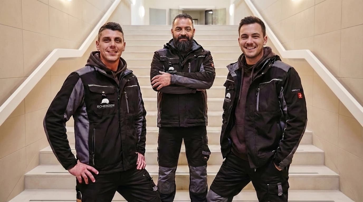 Scherzer Bau Team für Gewerbekunden